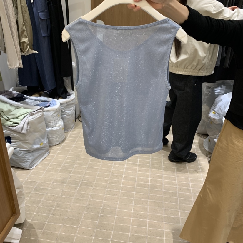 LOFN東大門㊣實拍女士新品推薦職業時尚人氣真品熱賣吊帶背心LOFN吊帶/背心