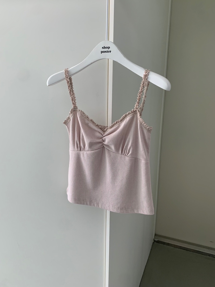 SHOP POSTER東大門㊣直郵女裝新款時尚休閑熱賣推薦吊帶背心SHOP_POSTER吊帶/背心圖色2
