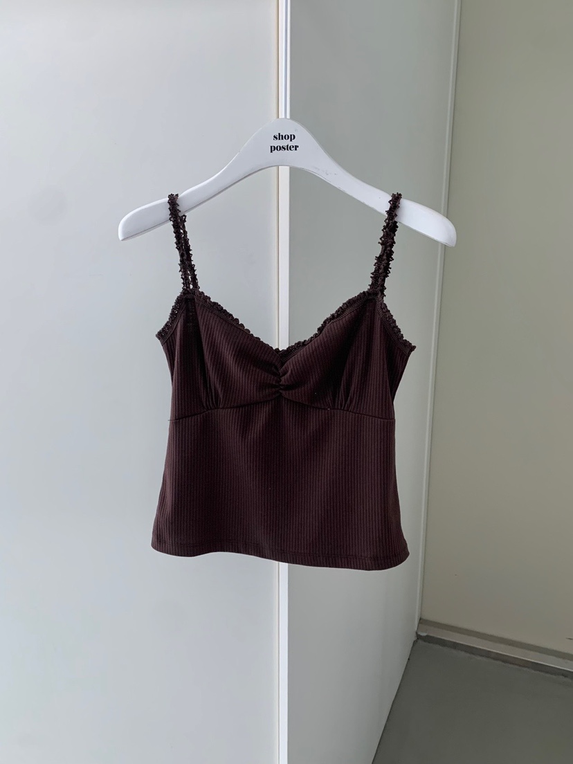 SHOP POSTER東大門㊣直郵女裝新款時尚休閑熱賣推薦吊帶背心SHOP_POSTER吊帶/背心圖色3