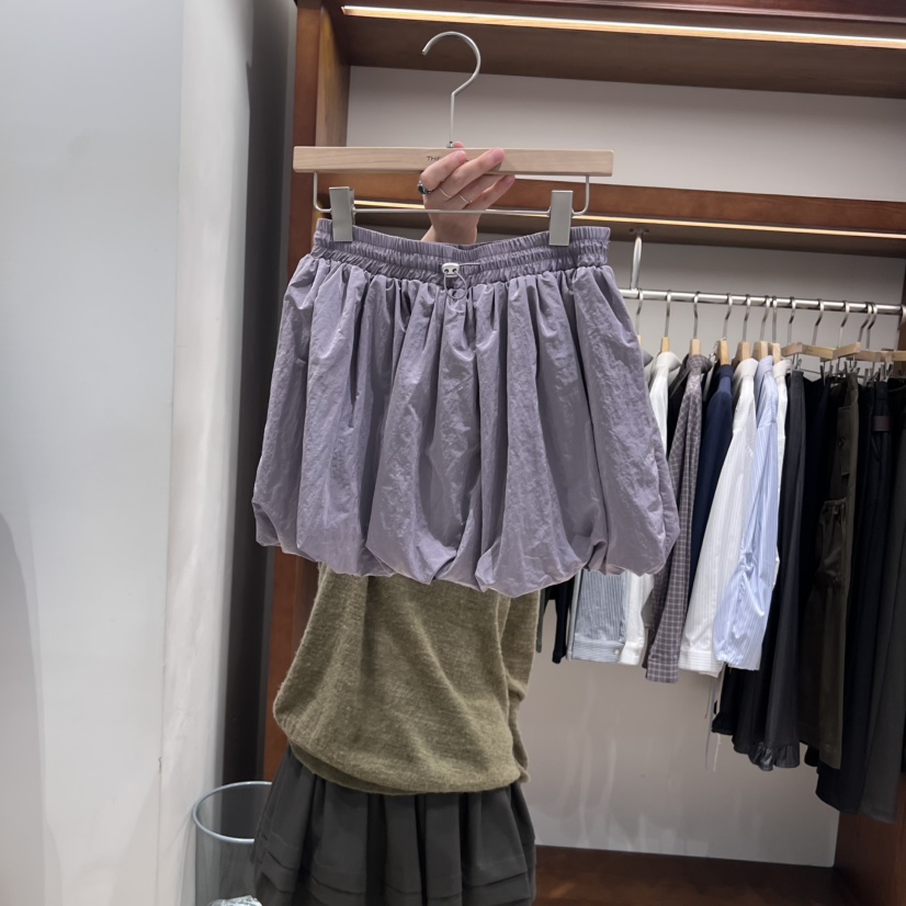 THE CAMEL韓國代購㊣女士新品真品短裙the came_l 家短裙圖色2