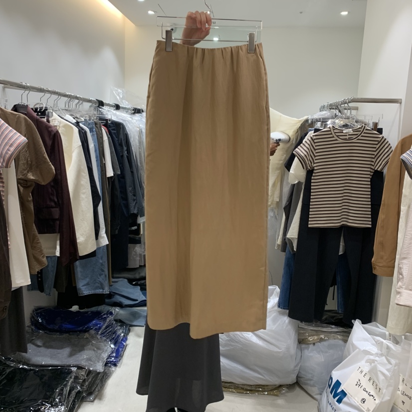 THE REST東大門㊣直郵女士新品休閑熱賣推薦25秋冬真品長裙THE REST/UNNOEUD長裙圖色3