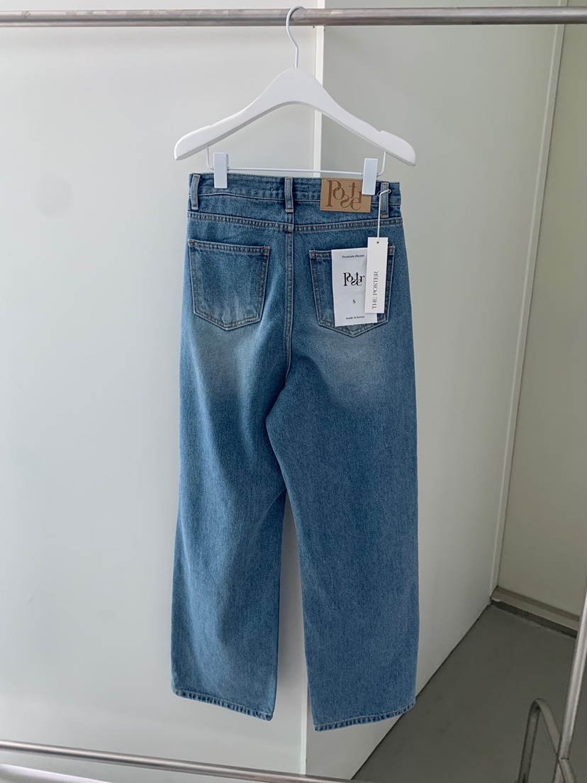 SHOP POSTER東大門㊣直郵女裝新款25秋冬推薦職業熱賣牛仔褲SHOP_POSTER牛仔褲