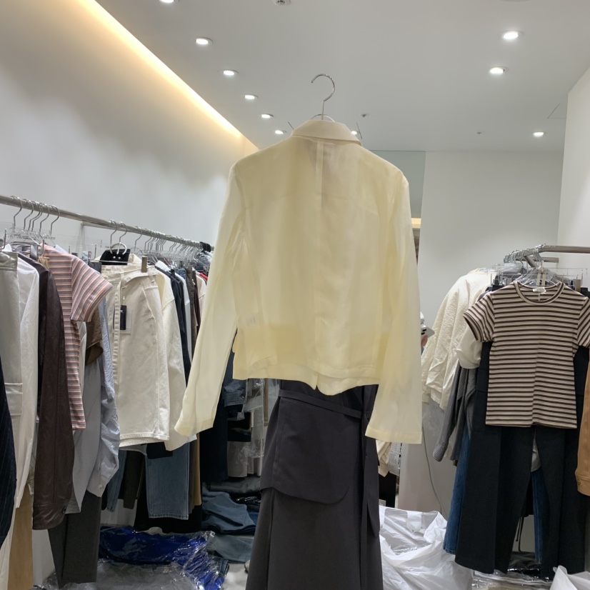 THE REST東大門㊣代購女裝新品人氣職業真品25秋冬襯衫蕾絲衫THE REST/UNNOEUD襯衫/蕾絲衫