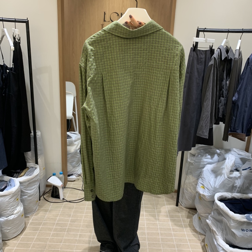 LOFN韓國直郵㊣女士新品25秋冬熱賣推薦人氣休閑襯衫蕾絲衫LOFN襯衫/蕾絲衫