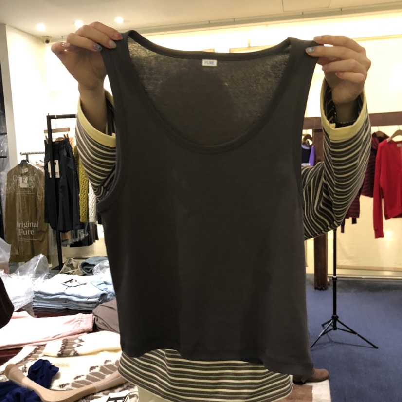 FURE韓國代購㊣女士新品人氣職業25秋冬休閑熱賣時尚吊帶背心FURE吊帶/背心圖色3