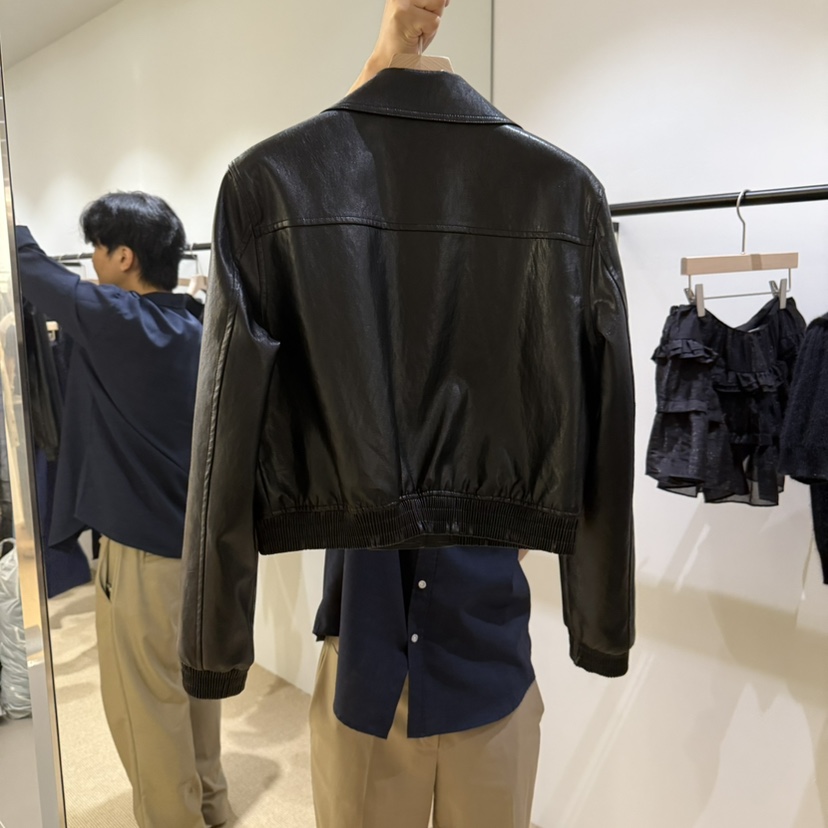 VEGETABLE東大門㊣直郵女士新品推薦熱賣人氣真品25秋冬皮衣皮革VEGETABLE皮衣