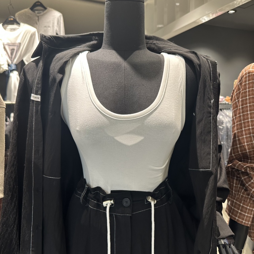 LONE STAR東大門㊣實拍女裝新品休閑25秋冬時尚職業吊帶背心LONE STAR吊帶/背心圖色1