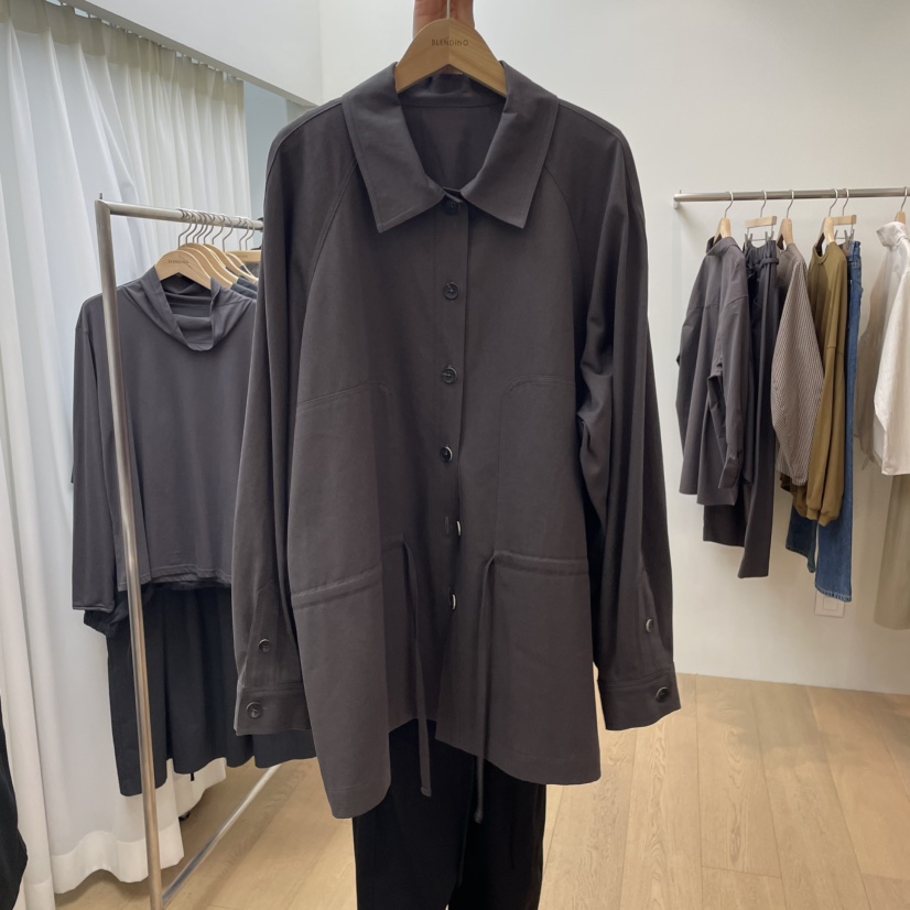 BLENDING-p韓國直郵㊣女裝新款職業休閑推薦熱賣真品25秋冬夾克BLENDING夾克圖色2