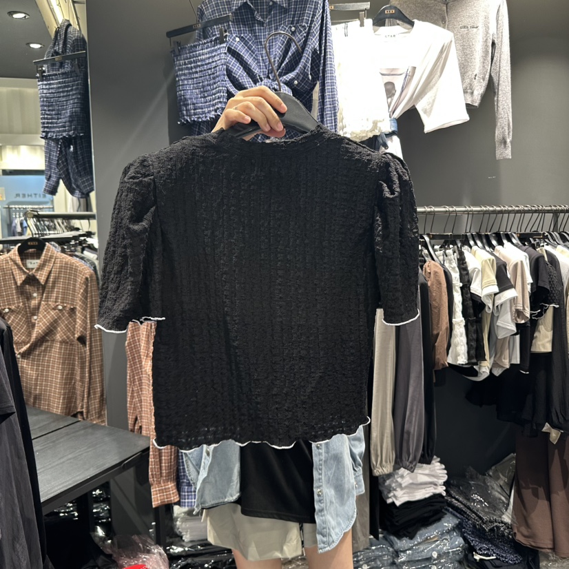 LONE STAR東大門㊣實拍女裝新品人氣職業25秋冬時尚真品T恤LONE START恤