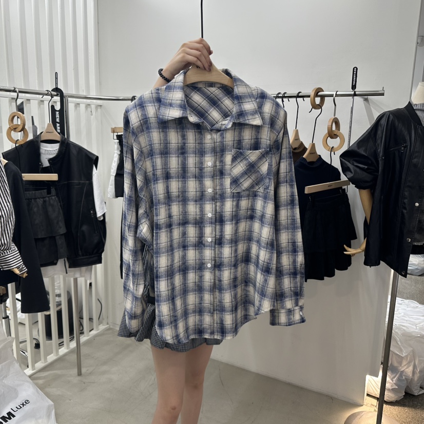 VENEFIT東大門㊣代購女士新款真品人氣25秋冬推薦襯衫蕾絲衫VENEFIT/JENNIE襯衫/蕾絲衫圖色3