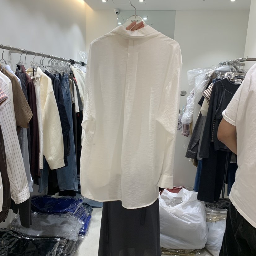 THE REST韓國代購㊣女士新品真品人氣時尚25秋冬襯衫蕾絲衫THE REST/UNNOEUD襯衫/蕾絲衫
