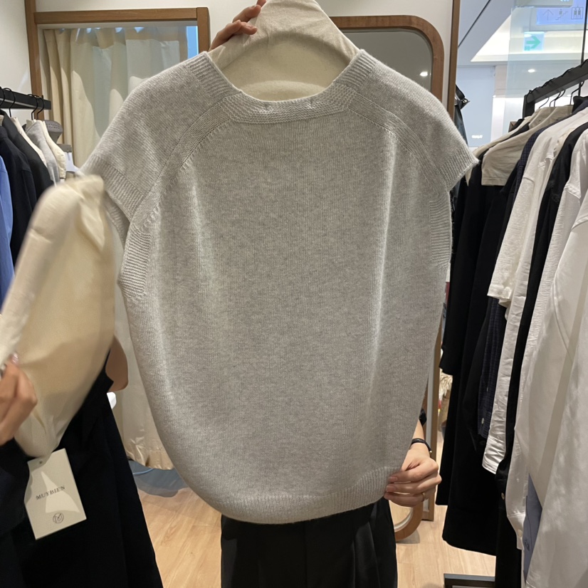 MUYBIEN東大門㊣代購女士新款職業時尚25秋冬休閑熱賣吊帶背心MUYBIEN吊帶/背心