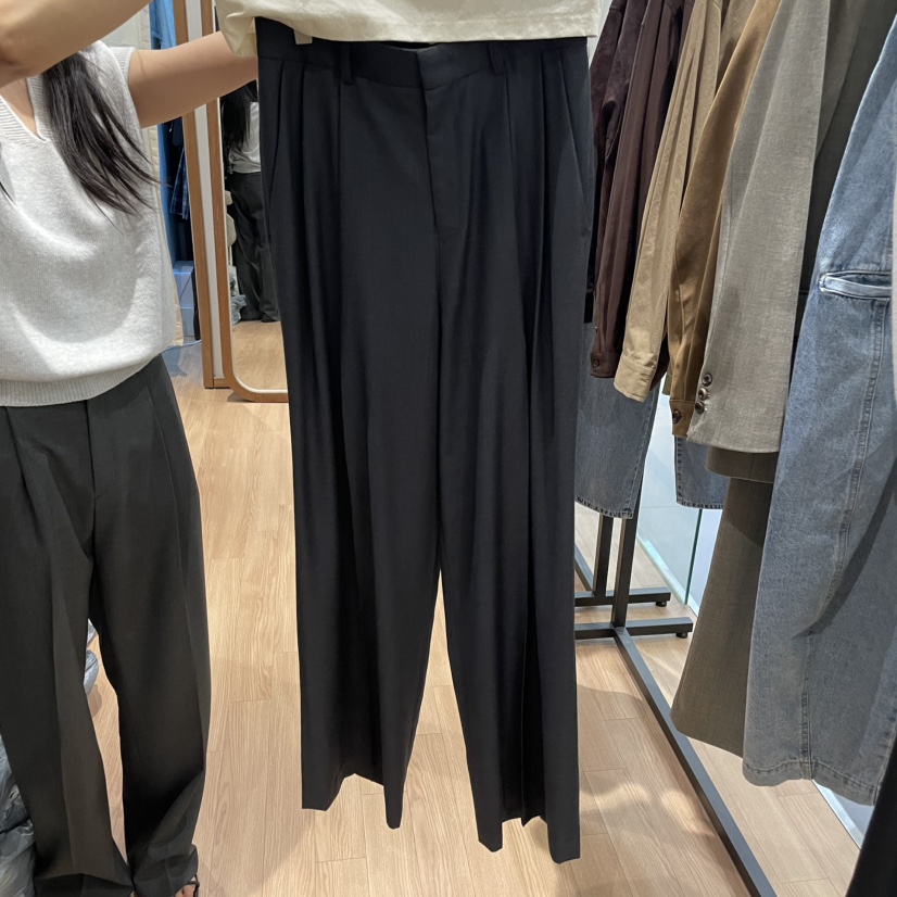MUYBIEN東大門㊣實拍女士新品25秋冬職業時尚熱賣真品休閑褲MUYBIEN休閑褲圖色2