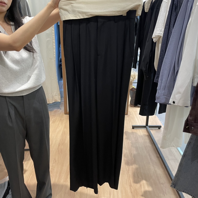 MUYBIEN東大門㊣實拍女士新品25秋冬職業時尚熱賣真品休閑褲MUYBIEN休閑褲圖色3