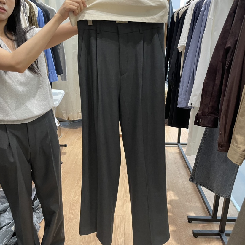 MUYBIEN東大門㊣直郵女裝新款時尚真品25秋冬推薦休閑休閑褲MUYBIEN休閑褲圖色2