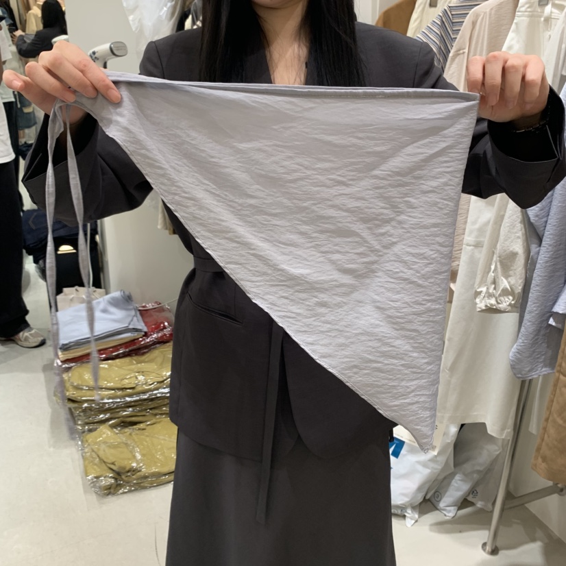 THE REST東大門㊣代購女士新款休閑推薦職業時尚真品圍巾披肩THE REST/UNNOEUD圍巾/披肩圖色2