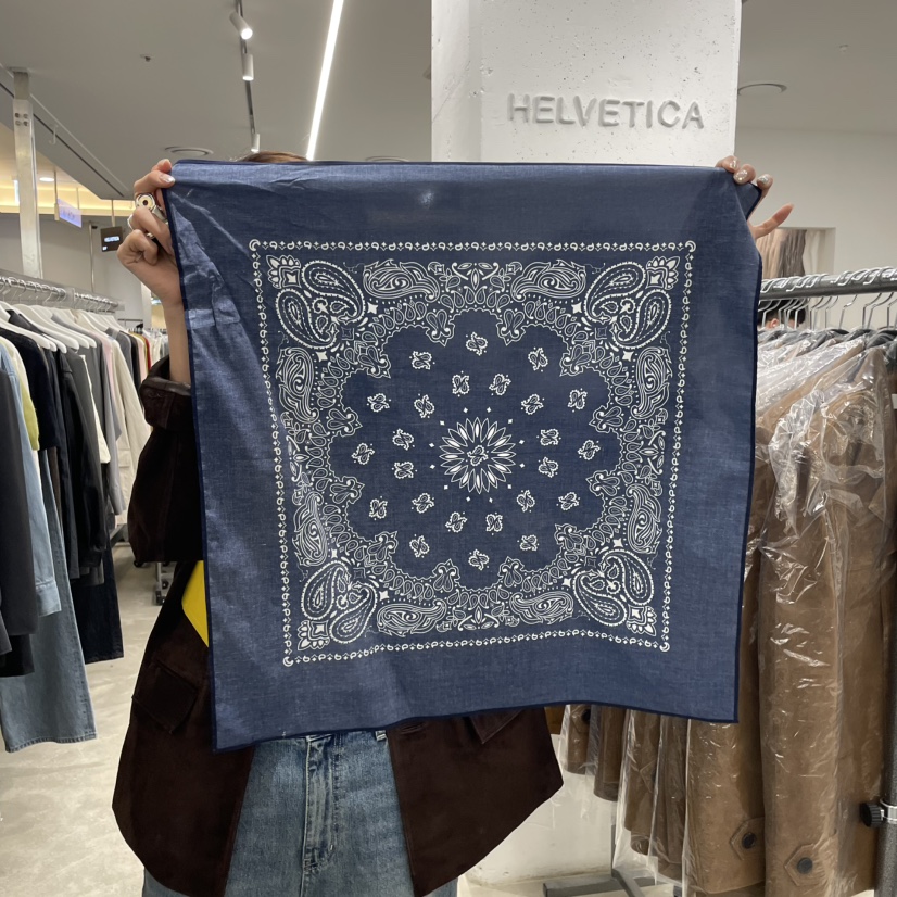 HELVETICA韓國直郵㊣女裝新品真品25秋冬推薦熱賣圍巾披肩棉質HELVETICA圍巾/披肩