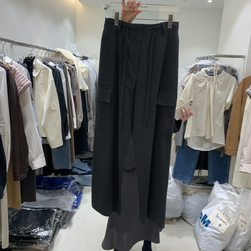 THE REST東大門㊣實拍女裝新款人氣休閑職業25秋冬熱賣休閑褲THE REST/UNNOEUD休閑褲圖色2