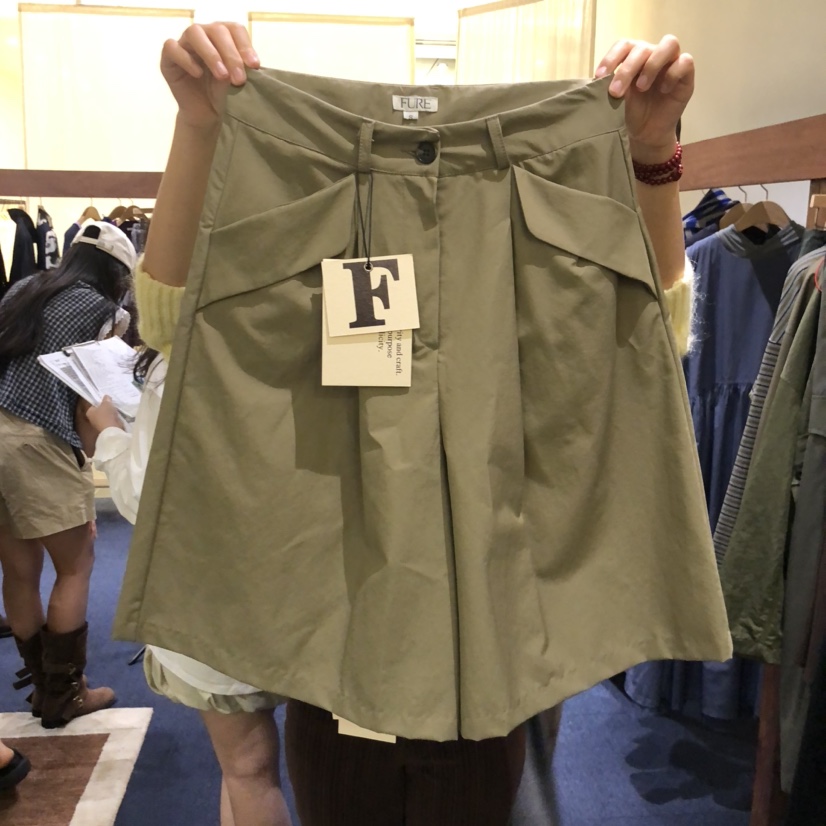 FURE東大門㊣實拍女裝新款休閑熱賣真品職業推薦人氣時尚短褲FURE短褲圖色1
