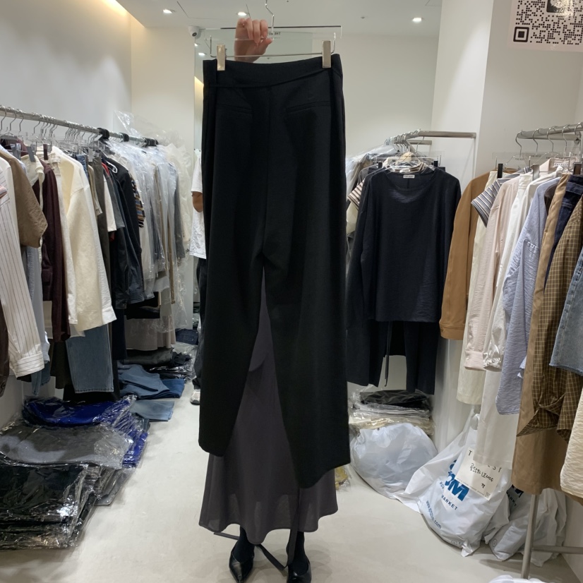 THE REST東大門㊣代購女裝新品職業時尚推薦休閑25秋冬休閑褲THE REST/UNNOEUD休閑褲