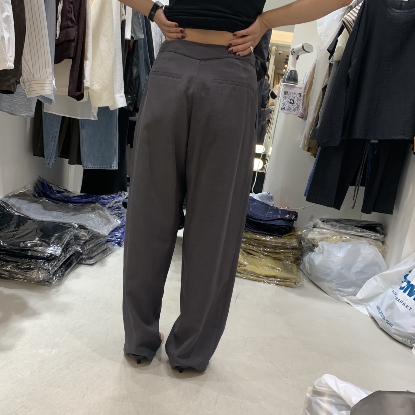 THE REST東大門㊣代購女裝新品職業時尚推薦休閑25秋冬休閑褲THE REST/UNNOEUD休閑褲