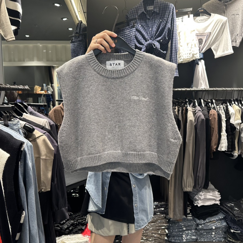 LONE STAR東大門㊣代購女裝新品職業時尚熱賣推薦吊帶背心LONE STAR吊帶/背心圖色2