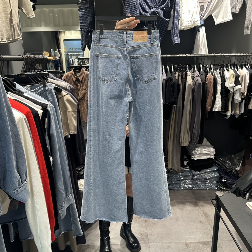 LONE STAR東大門㊣直郵女裝新品職業熱賣人氣時尚25秋冬牛仔褲LONE STAR牛仔褲