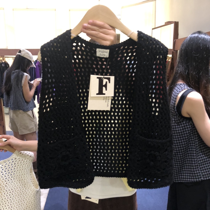 FURE東大門㊣代購女士新品推薦真品熱賣人氣25秋冬時尚馬甲FURE馬甲圖色2