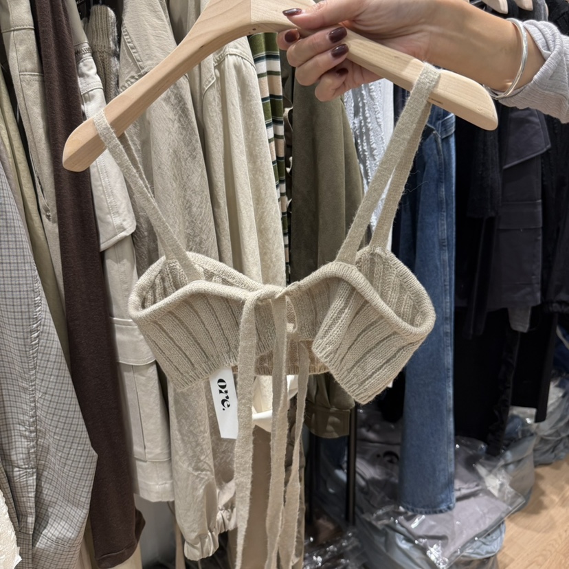 ORE-P東大門㊣代購女裝新款真品25秋冬時尚推薦吊帶背心緊身ORE吊帶/背心