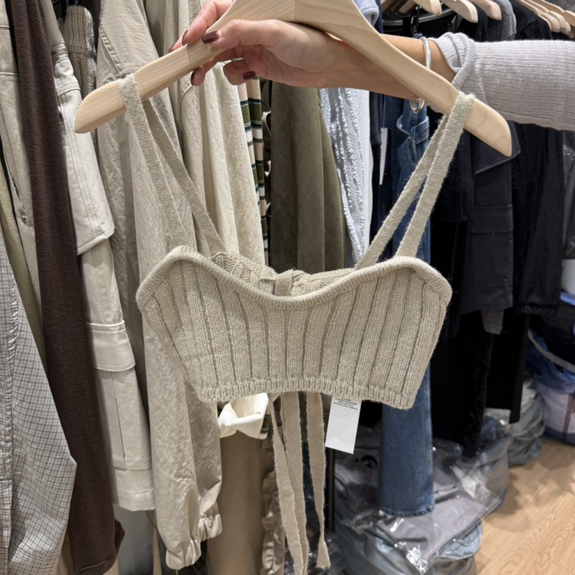 ORE-P東大門㊣代購女裝新款真品25秋冬時尚推薦吊帶背心緊身ORE吊帶/背心