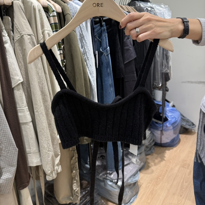ORE-P東大門㊣代購女裝新款真品25秋冬時尚推薦吊帶背心緊身ORE吊帶/背心圖色3