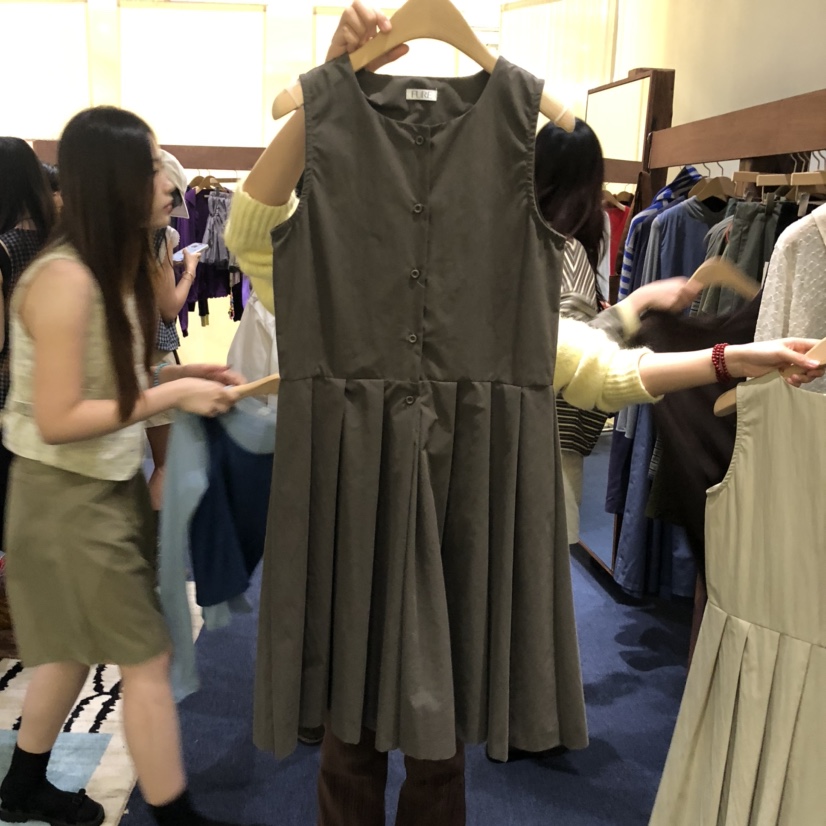 FURE東大門㊣代購女士新品休閑熱賣時尚真品推薦25秋冬連衣裙FURE連衣裙圖色2