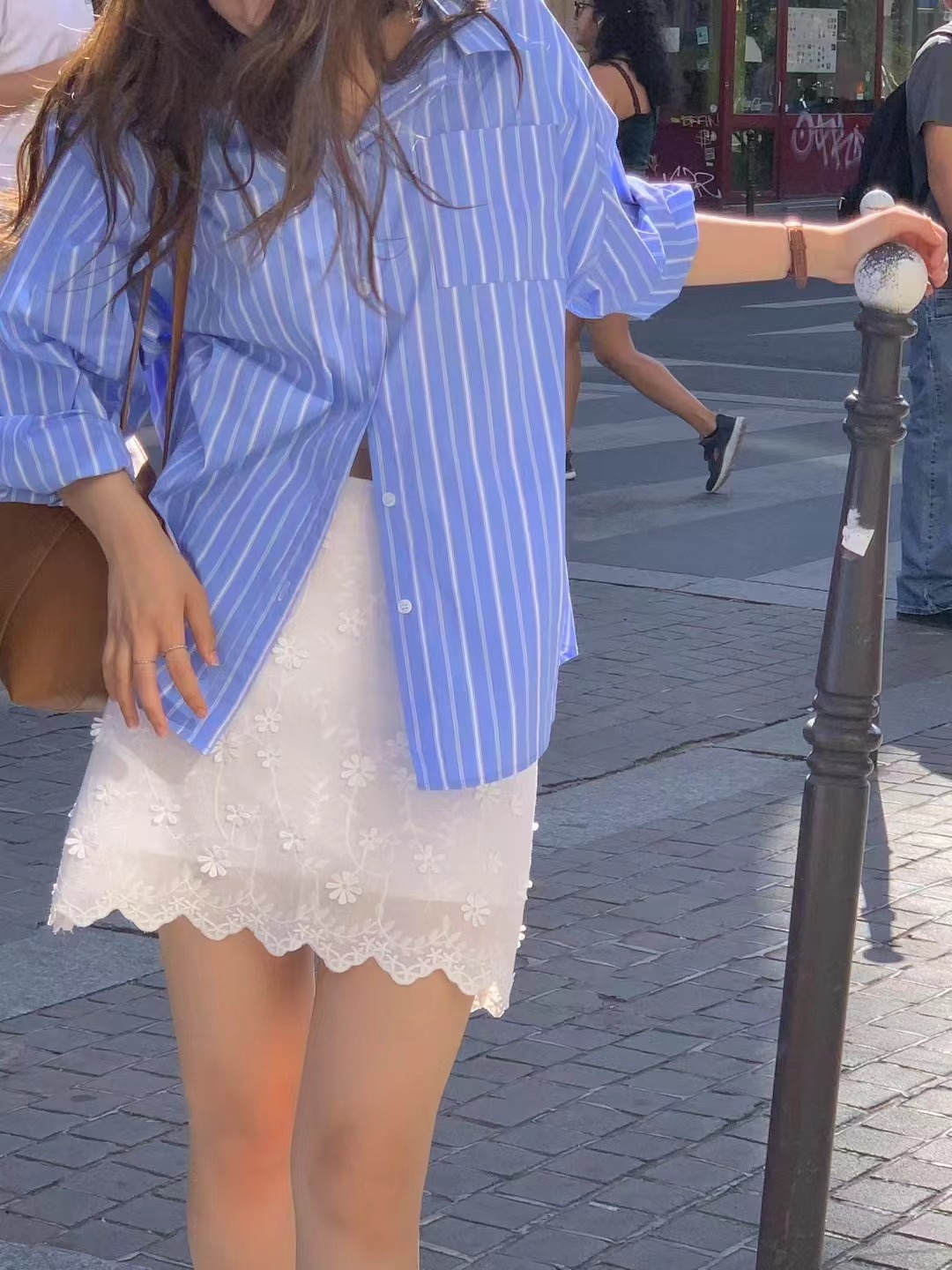 ALL OVER東大門㊣直郵女裝新品推薦人氣時尚職業25秋冬短裙ALL OVER短裙