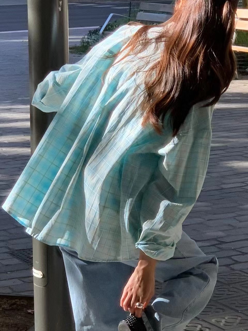 SIGNATURE韓國代購㊣女士新品人氣時尚推薦真品熱賣襯衫蕾絲衫SIGNATURE襯衫/蕾絲衫