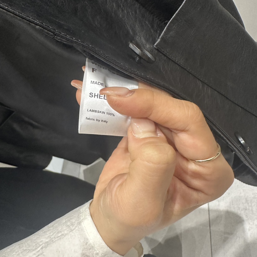 WOOD SAGE東大門㊣實拍女裝新品休閑真品職業熱賣推薦皮衣WOOD SAGE皮衣
