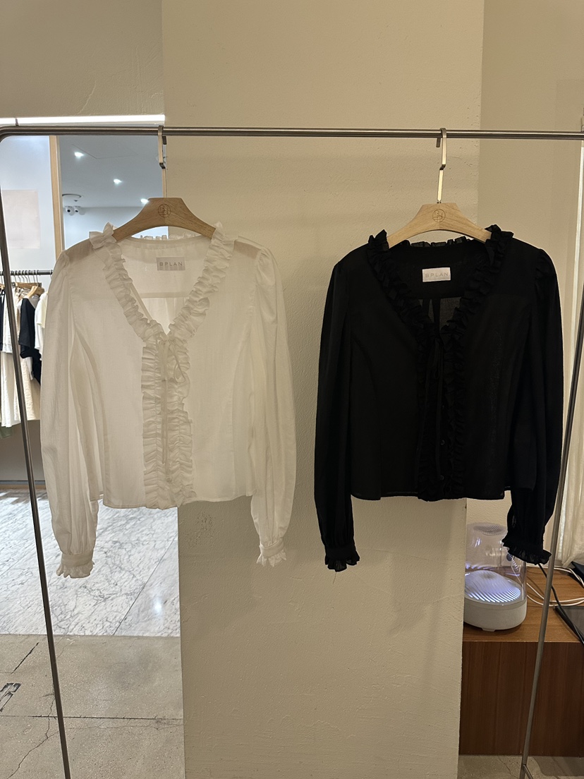BPLAN東大門㊣直郵女士新品真品推薦人氣休閑職業襯衫蕾絲衫BPLAN襯衫/蕾絲衫