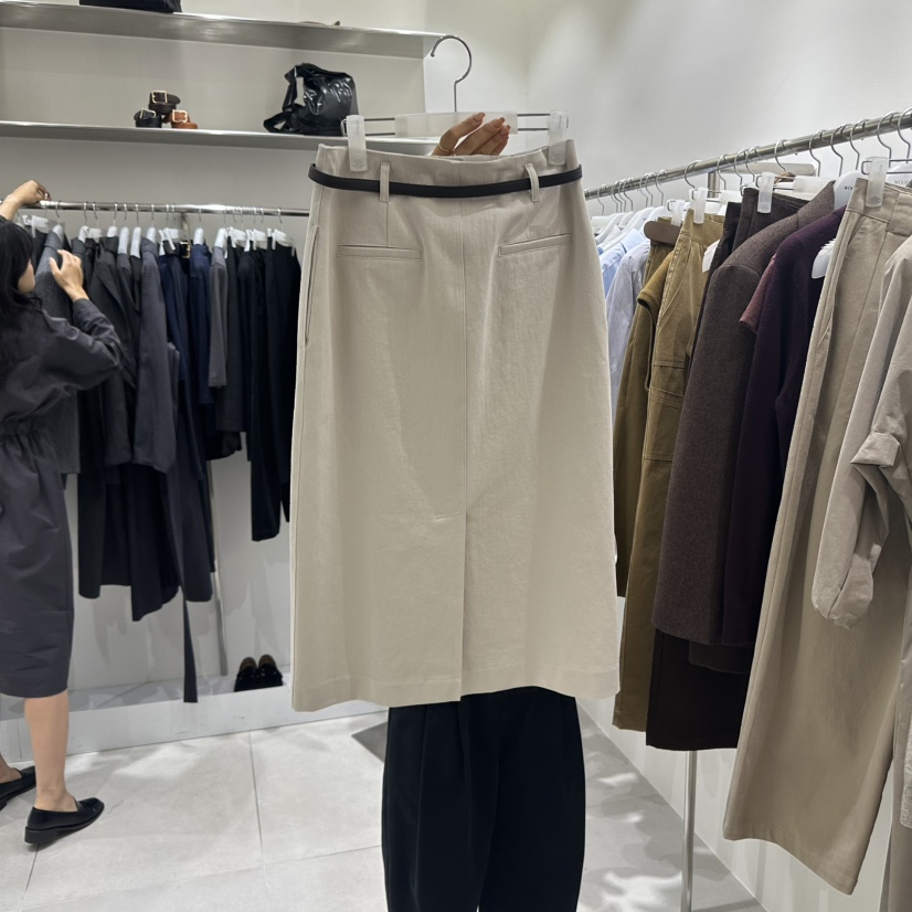 WOOD SAGE韓國代購㊣女裝新品真品人氣熱賣推薦長裙不含腰帶WOOD SAGE長裙