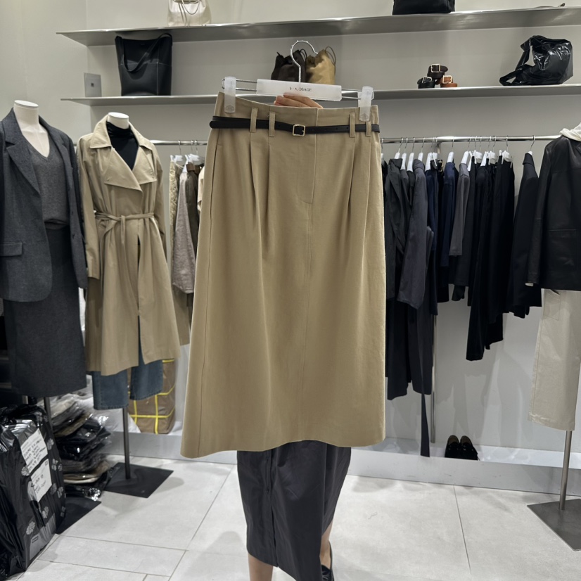 WOOD SAGE韓國代購㊣女裝新品真品人氣熱賣推薦長裙不含腰帶WOOD SAGE長裙圖色1