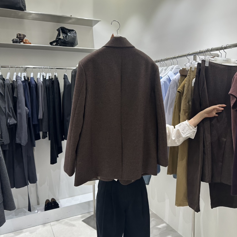 WOOD SAGE東大門㊣直郵女士新品真品25秋冬人氣休閑時尚夾克WOOD SAGE夾克