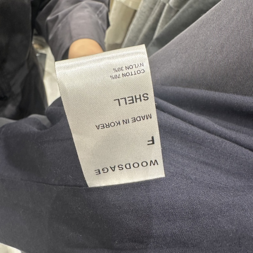 WOOD SAGE韓國直郵㊣女裝新品真品推薦人氣長款風衣含腰帶WOOD SAGE長款風衣