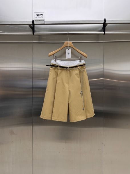MYDRESS東大門㊣代購女裝新款休閑人氣25秋冬推薦短褲不含腰帶MYDRESS短褲圖色1