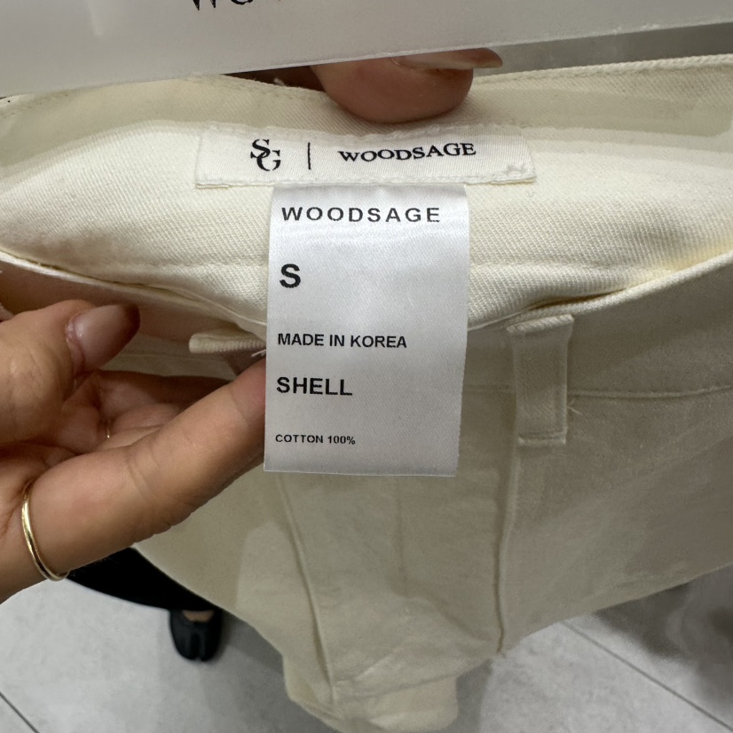 WOOD SAGE東大門㊣直郵女裝新款推薦熱賣人氣休閑休閑褲棉質WOOD SAGE休閑褲