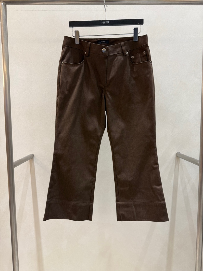 FEFFER韓國直郵㊣女士新品人氣推薦25秋冬時尚真品職業休閑褲FEFFER休閑褲圖色1