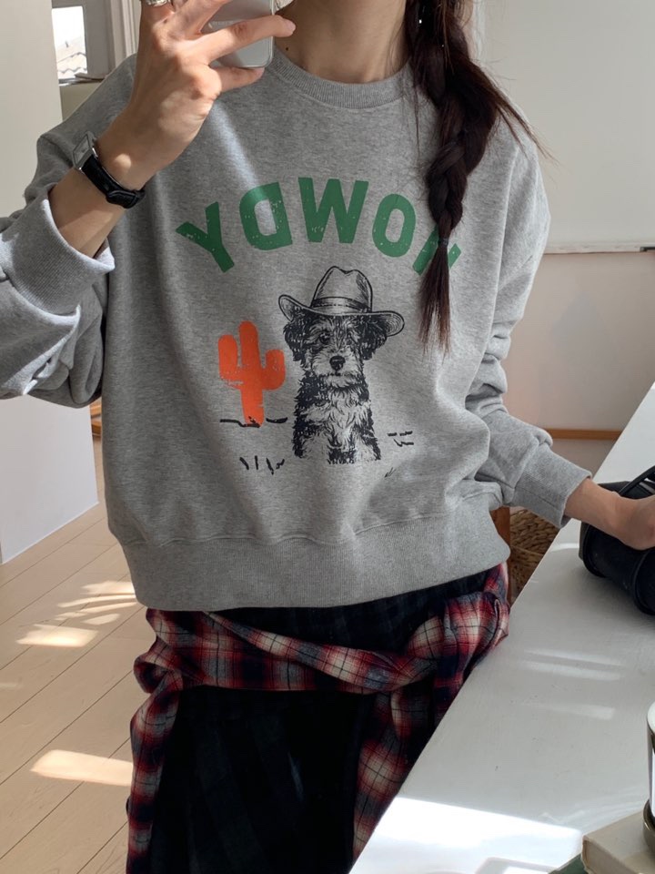 MORE THAN-P韓國代購㊣女士新款真品職業25秋冬休閑時尚衛衣MORE THAN衛衣