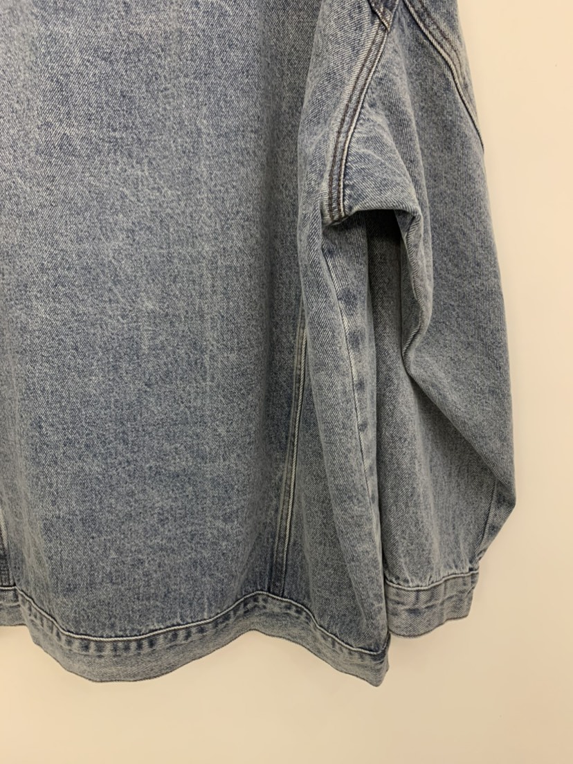 UNDER KEY韓國代購㊣女士新品25秋冬推薦真品夾克寬松牛仔UNDER KEY夾克