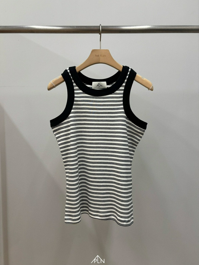 THEPLAN韓國代購㊣女裝新品推薦真品人氣熱賣時尚25秋冬吊帶背心THE PLAN吊帶/背心圖色2