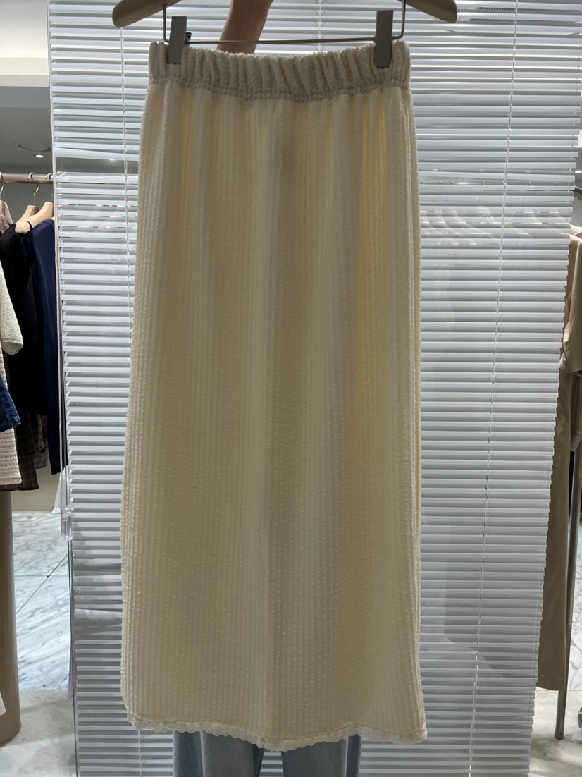 FF韓國代購㊣女士新品真品推薦熱賣人氣休閑25秋冬長裙蕾絲FF/SUNDAY長裙圖色1