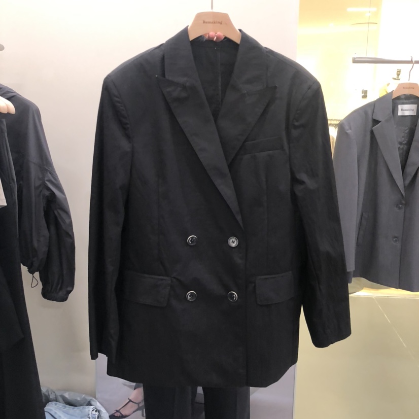 URBANSTORY/REMAKING東大門㊣實拍女士新款25秋冬西裝西服Remaking/URBANSTORY西裝/西服圖色2