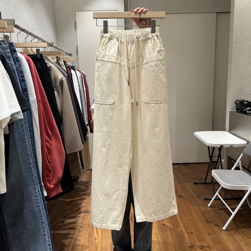 COMELY韓國代購㊣女士新品熱賣職業25秋冬推薦時尚休閑休閑褲COMELY休閑褲圖色1