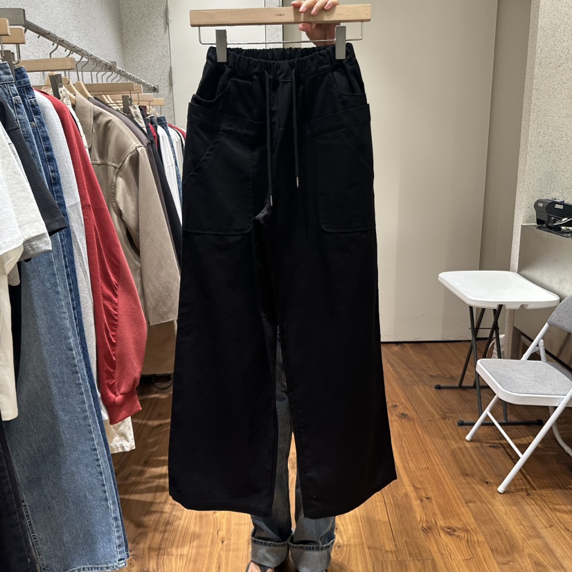 COMELY韓國代購㊣女士新品熱賣職業25秋冬推薦時尚休閑休閑褲COMELY休閑褲圖色2